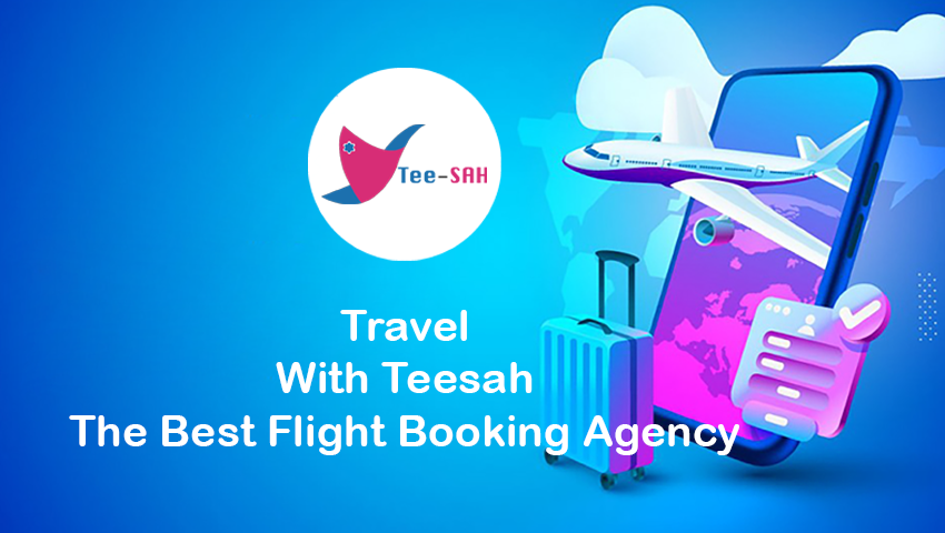How to book a flight ticket with Teesah